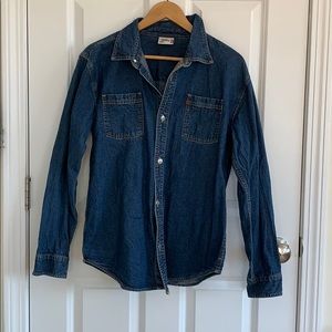 Levi’s Jean button up too